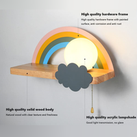 Rainbow & Cloud Wall Light