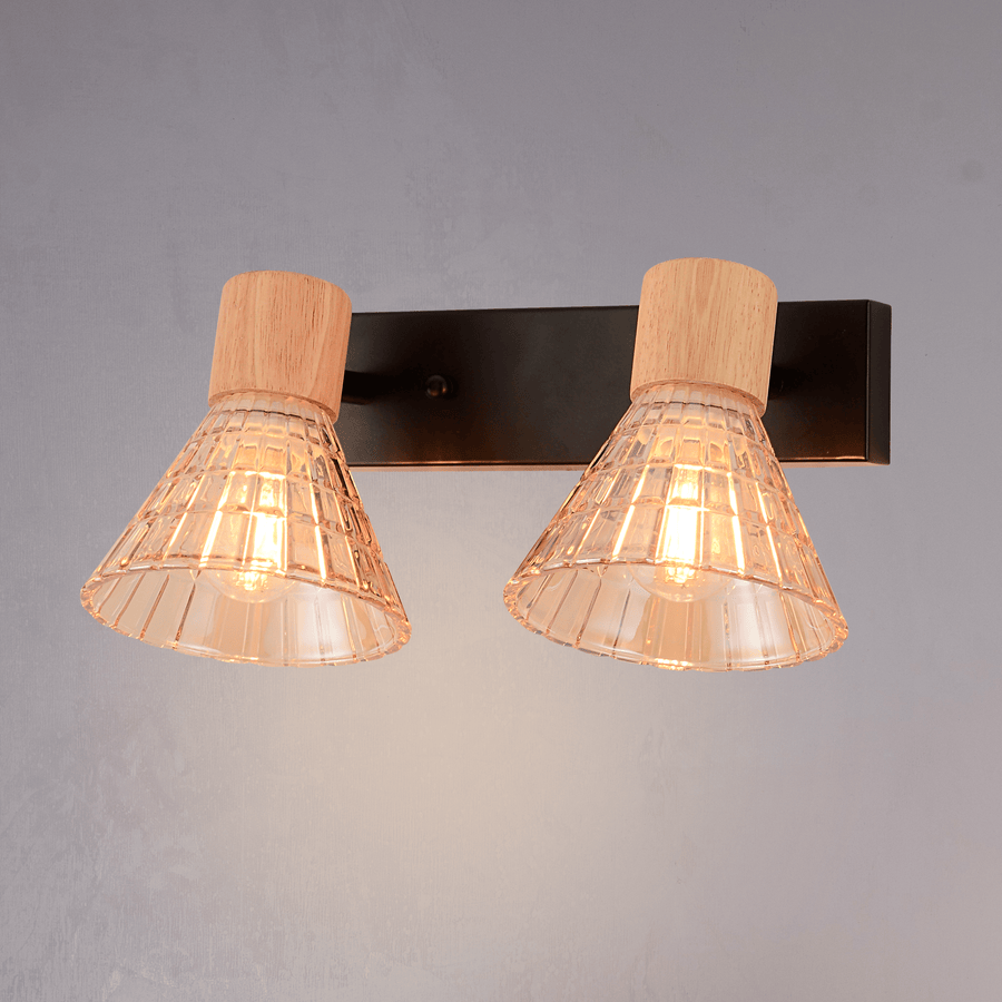 Auburn Cone Double Wall Light