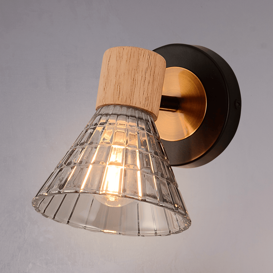 Auburn Cone Single Wall Light