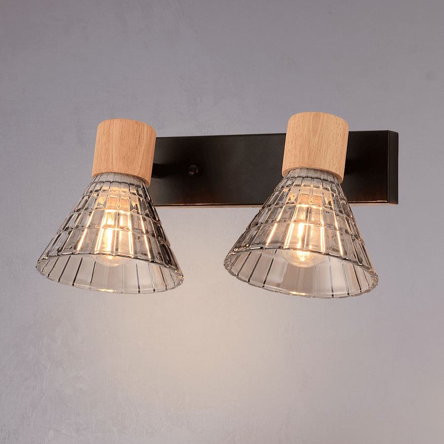 Auburn Cone Double Wall Light