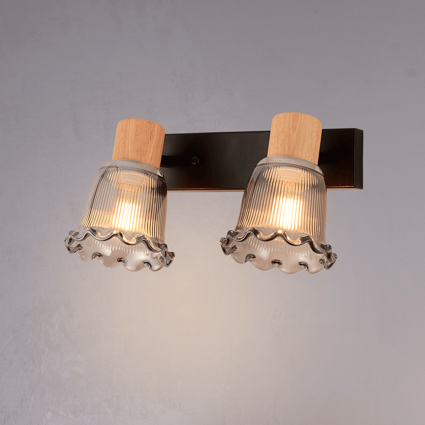 Scallop Shell Double Wall Light Smoke grey