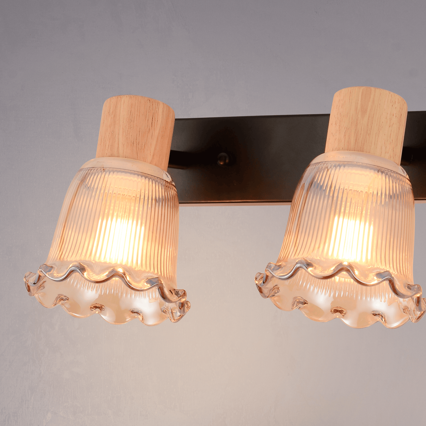 Scallop Shell Double Wall Light Amber