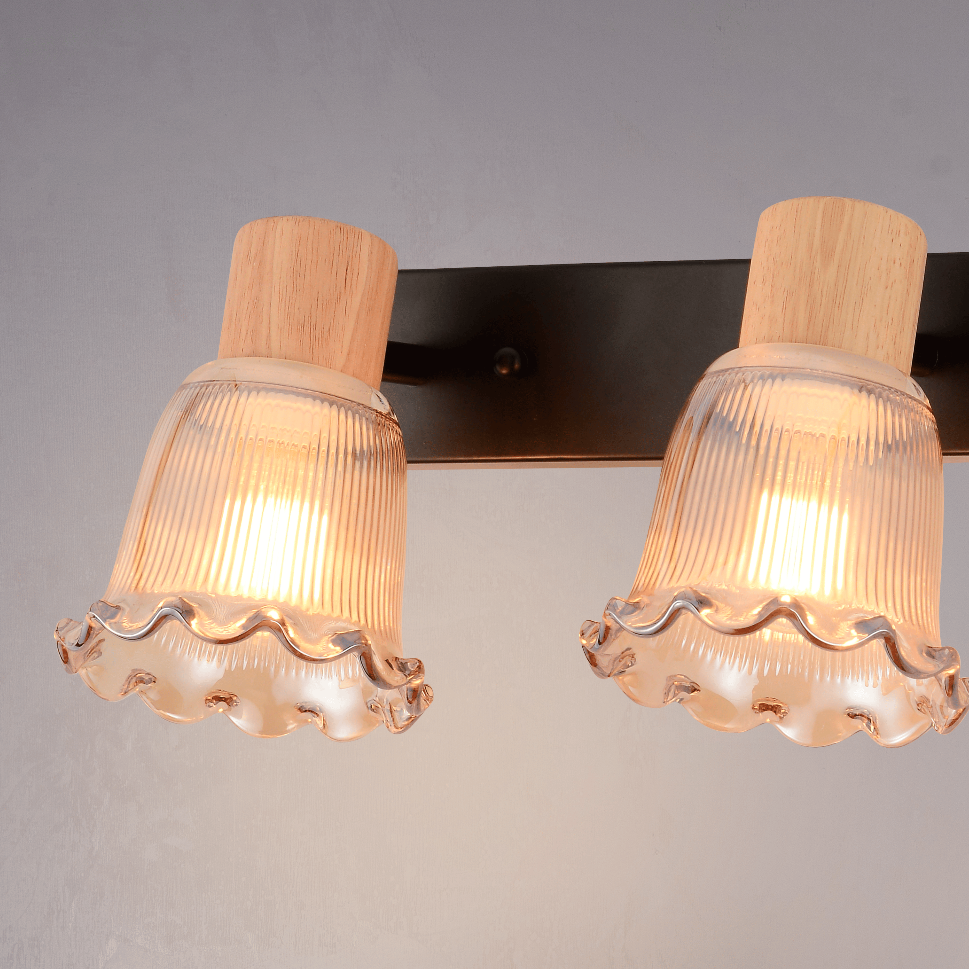 Scallop Shell Double Wall Light Amber
