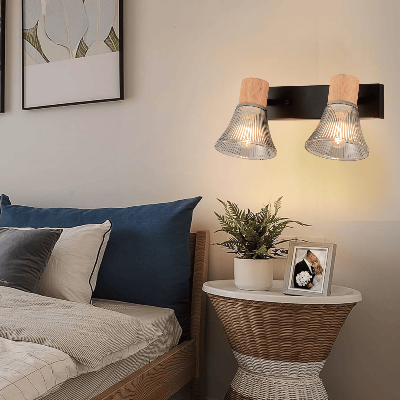 Ridgewood Double Wall Light - Teenbatti