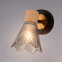 Wave Cona Single Wall Light