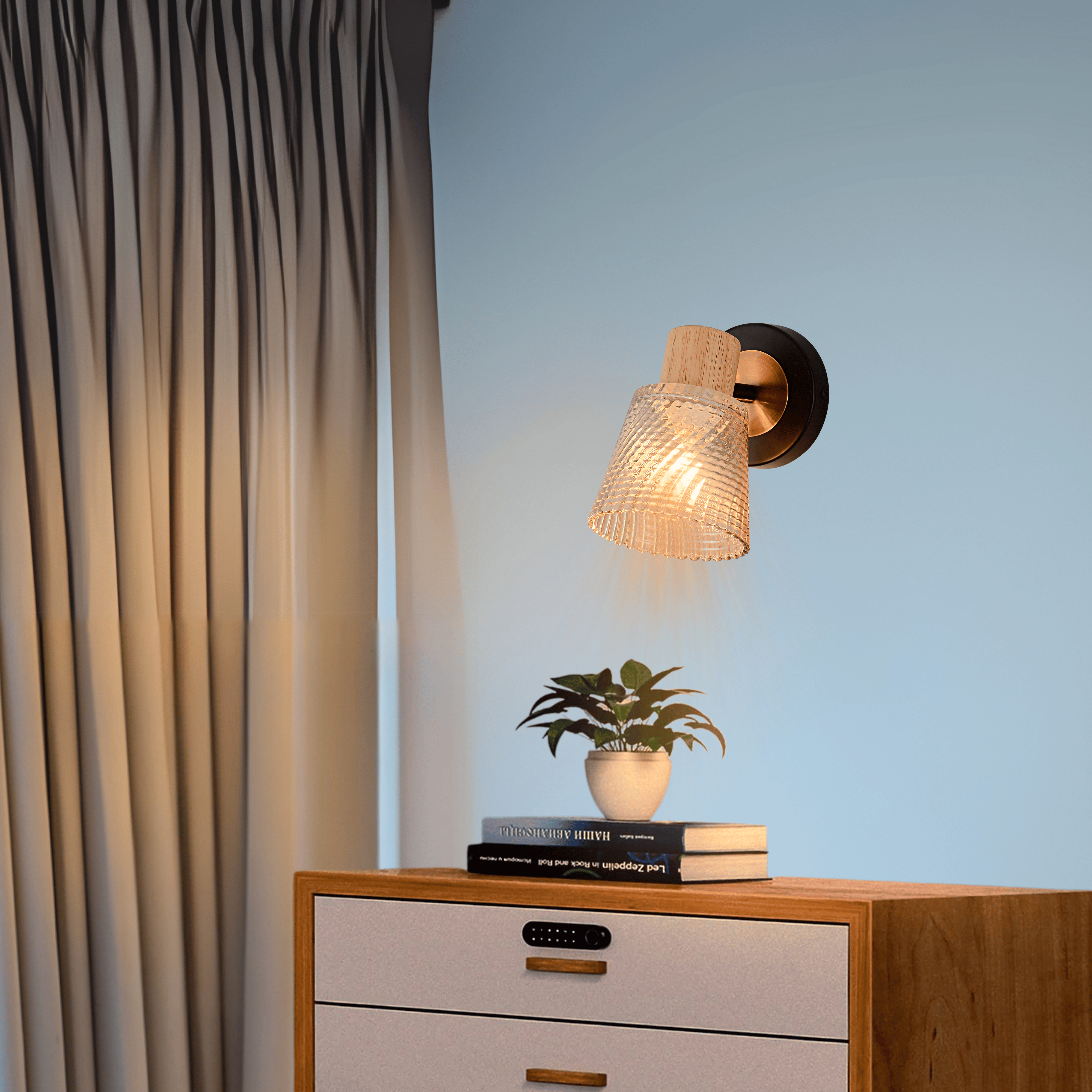 The Lyra Single Wall Light - Teenbatti
