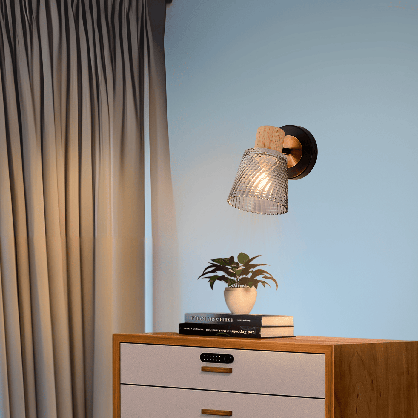 The Lyra Single Wall Light - Teenbatti