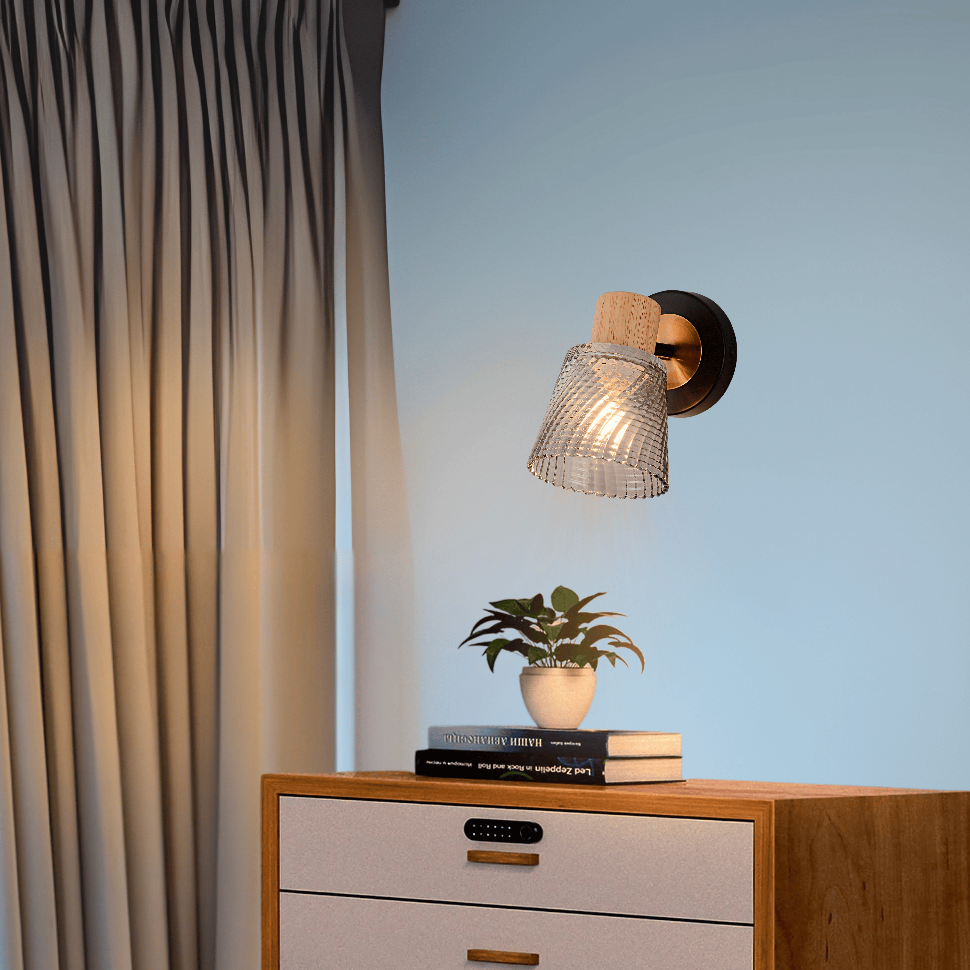 The Lyra Single Wall Light - Teenbatti