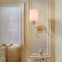 Curvaceous Canvas Wall Light - Teenbatti