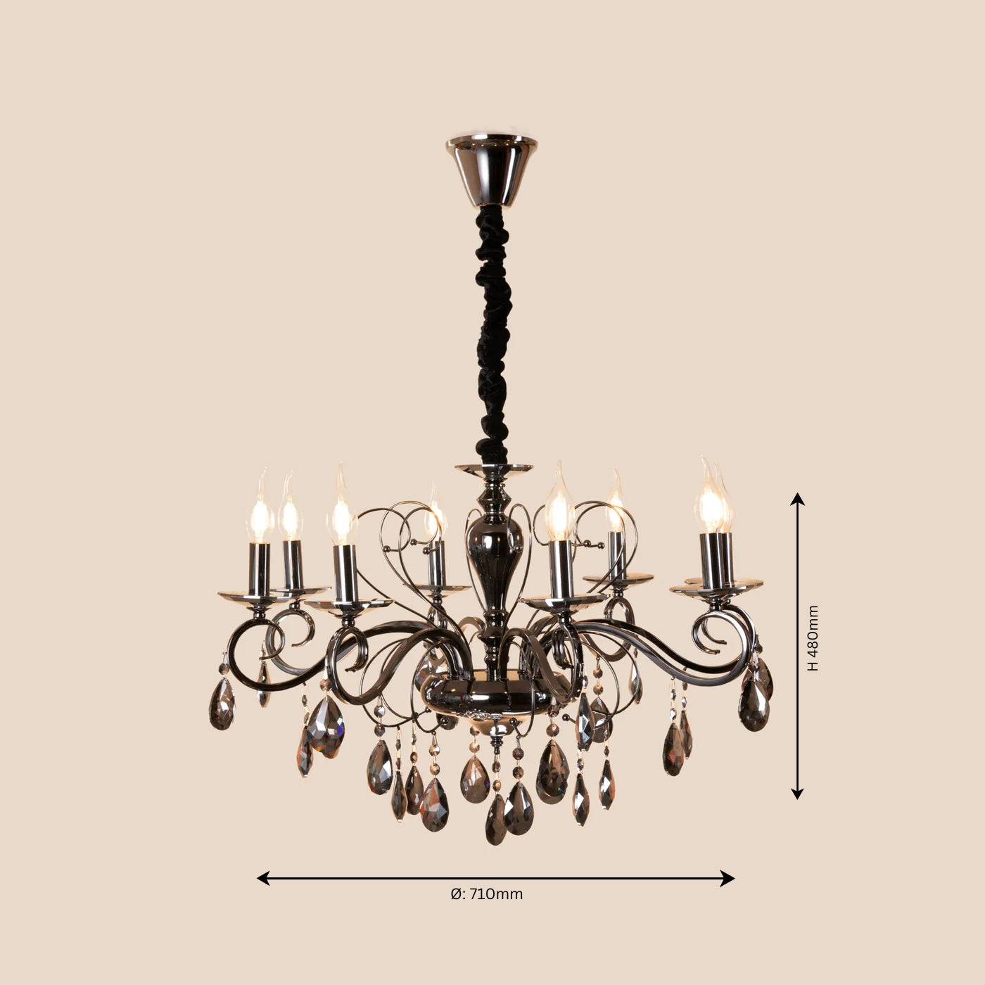The Florentine Chandelier - Teenbatti