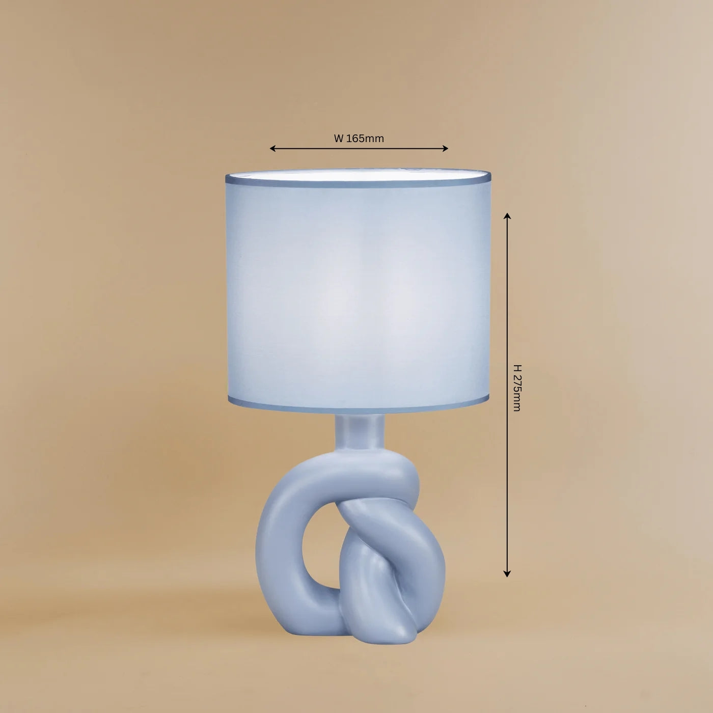 The Twist Table Lamp - Teenbatti
