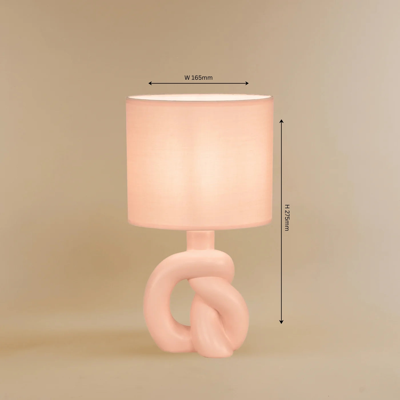 The Twist Table Lamp - Teenbatti