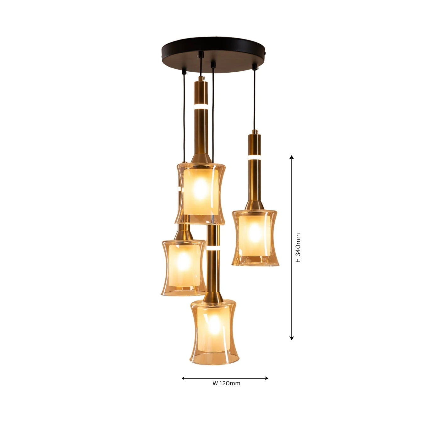 Tribeca Hanging Light - Teenbatti