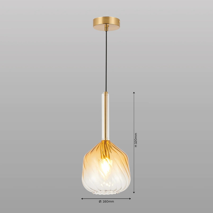 Twist & Twirl Hanging Light