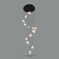 Winter Leaf Hanging Light