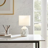 Abstract Faces Table Lamp
