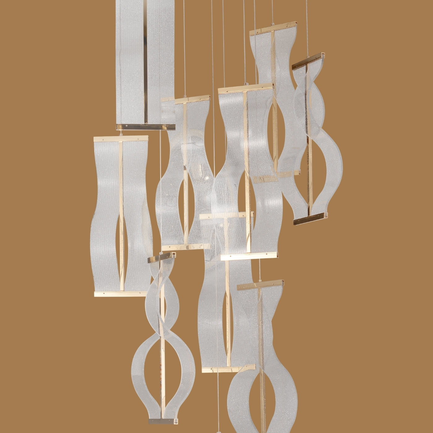The Prism Veil Cascade Pendant Light