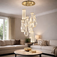 The Prism Veil Cascade Pendant Light